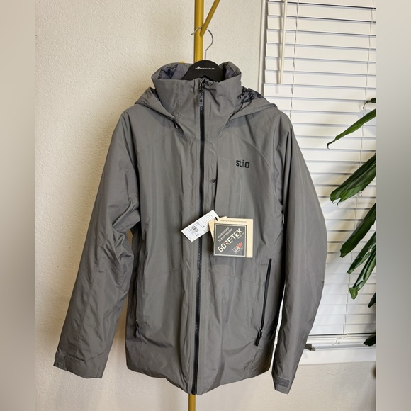Stio Men's Doublecharge Insulated Ski Snowboard Jacket GORE-TEX size L $449 - Picture 3 of 6